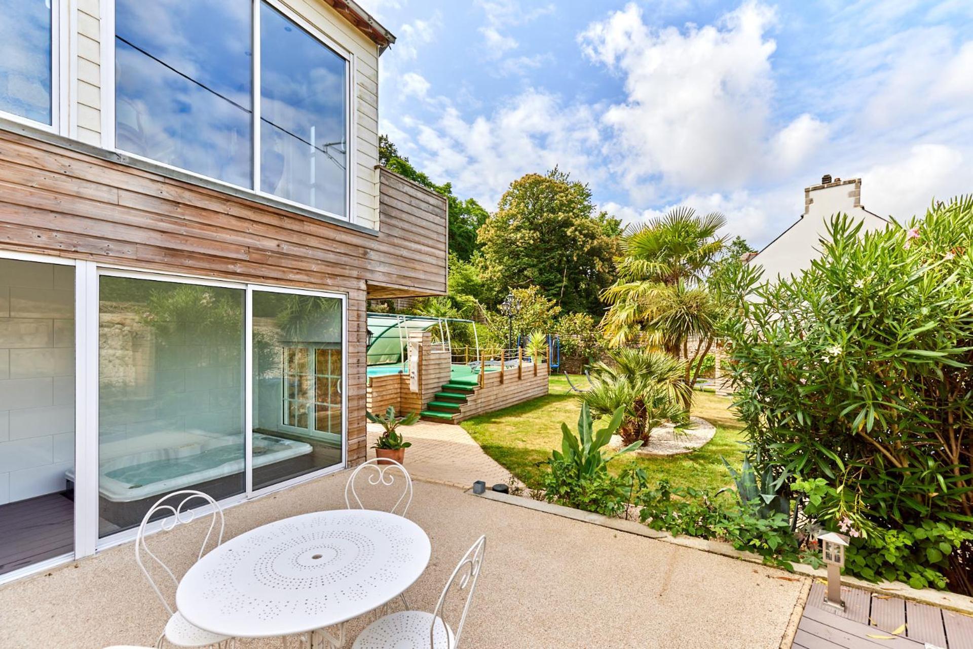Laouen Blavezh'Ti Bed and Breakfast Saint-Barthélemy Exteriör bild